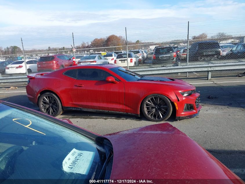 2020 Chevrolet Camaro Rwd Zl1 VIN: 1G1FK1R68L0140702 Lot: 41117774