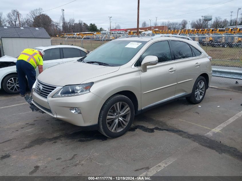 VIN 2T2ZK1BA6FC171701 2015 LEXUS RX 350 no.2