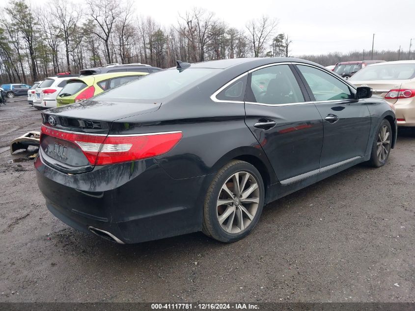 VIN KMHFG4JG6HA589209 2017 HYUNDAI AZERA no.4