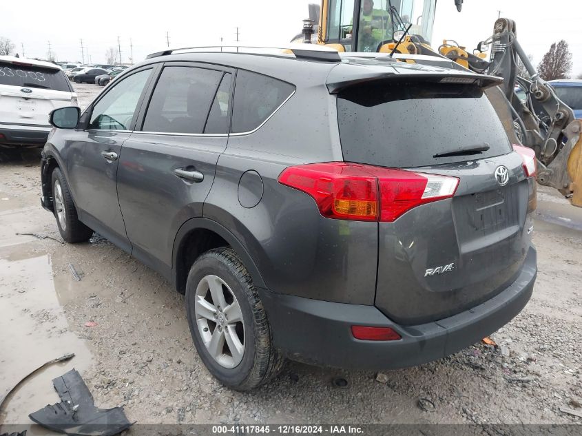 VIN 2T3WFREV3DW060163 2013 Toyota RAV4, Xle no.3