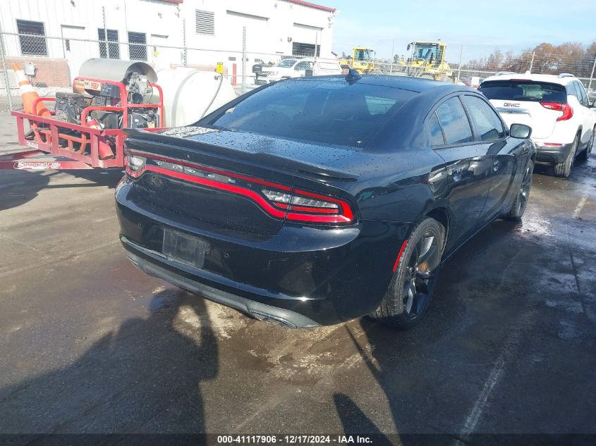 VIN 2C3CDXHGXGH140448 2016 Dodge Charger, Sxt no.4