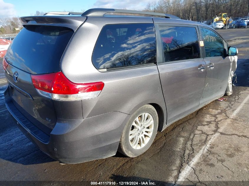 VIN 5TDYK3DC8ES441592 2014 Toyota Sienna, Xle/Limited no.4