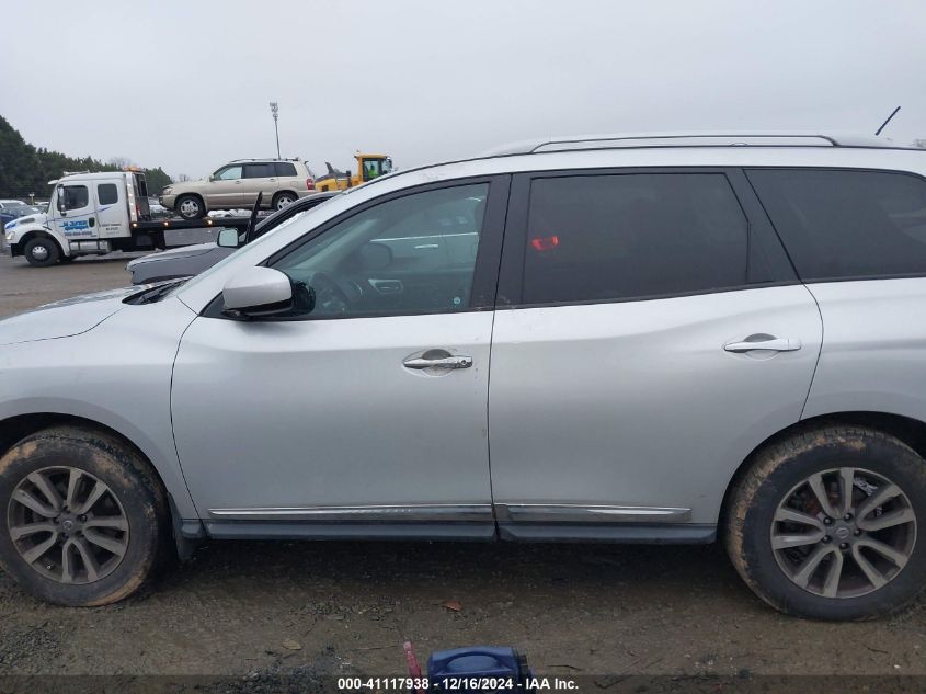 2016 Nissan Pathfinder Sl VIN: 5N1AR2MM1GC659857 Lot: 41117938