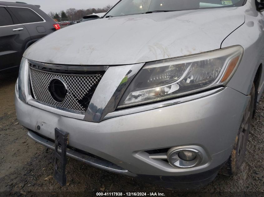 2016 Nissan Pathfinder Sl VIN: 5N1AR2MM1GC659857 Lot: 41117938