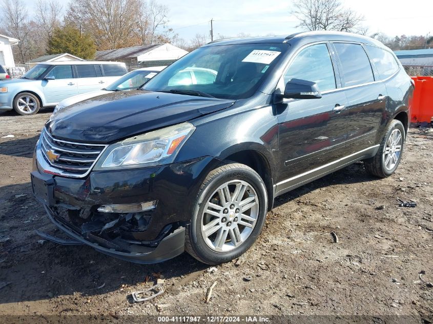 VIN 1GNKRGKD5FJ220199 2015 Chevrolet Traverse, 1LT no.2