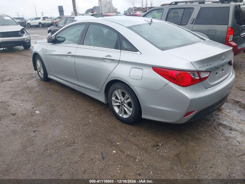 VIN 5NPEB4AC8EH933459 2014 Hyundai Sonata, Gls no.3