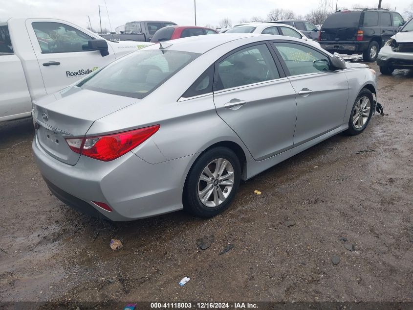 VIN 5NPEB4AC8EH933459 2014 Hyundai Sonata, Gls no.4