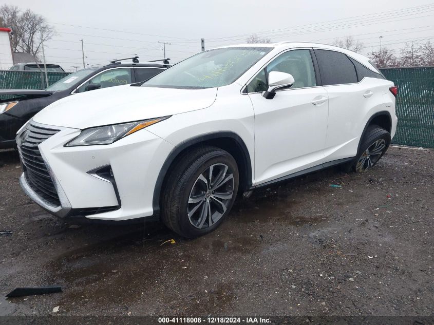 VIN JTJBZMCA9H2015670 2017 Lexus RX, 350 no.2