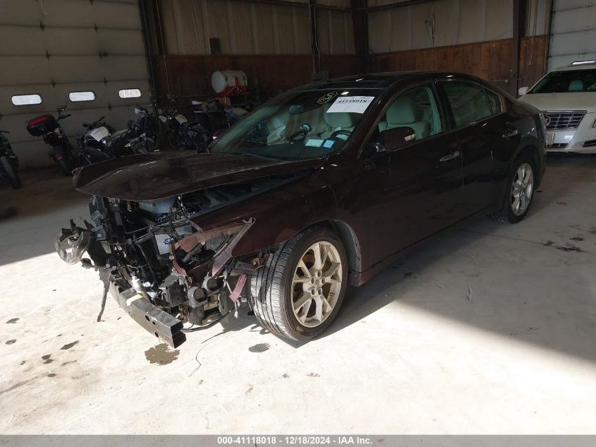 VIN 1N4AA5AP6EC485153 2014 NISSAN MAXIMA no.2