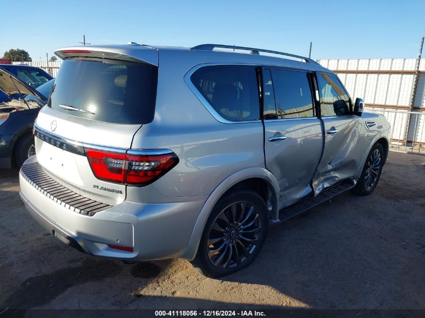 2021 Nissan Armada Platinum 2Wd VIN: JN8AY2DA1M9374294 Lot: 41118056