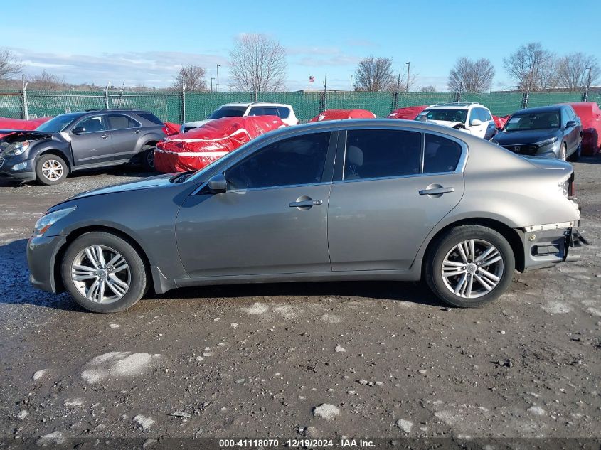 VIN JN1CV6AR6DM355187 2013 INFINITI G37X no.14