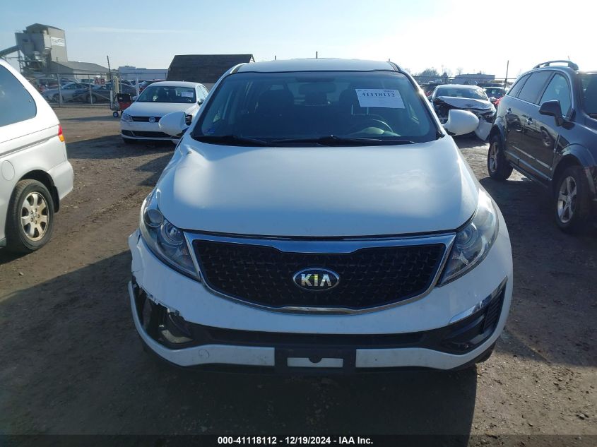 2016 Kia Sportage Lx VIN: KNDPBCAC8G7879414 Lot: 41118112