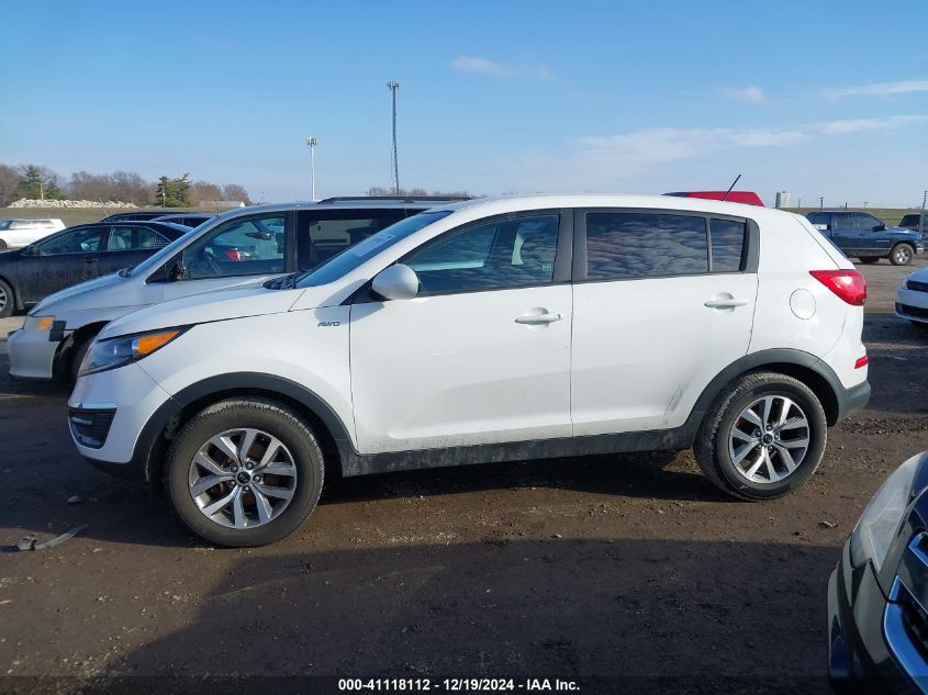 2016 Kia Sportage Lx VIN: KNDPBCAC8G7879414 Lot: 41118112