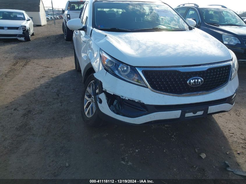 2016 Kia Sportage Lx VIN: KNDPBCAC8G7879414 Lot: 41118112