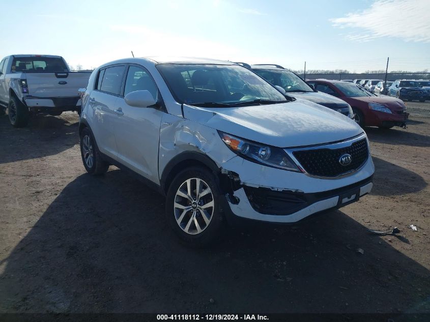 VIN KNDPBCAC8G7879414 2016 KIA Sportage, LX no.1