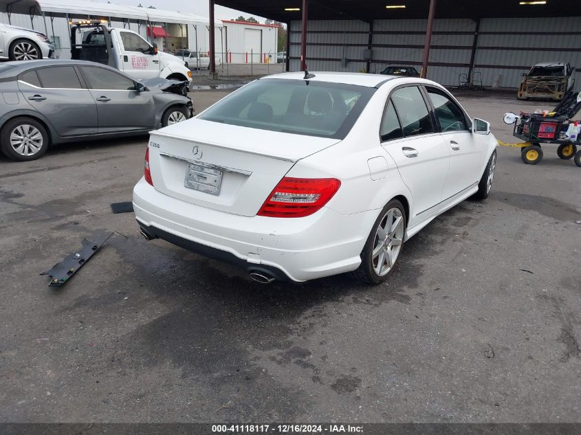 VIN WDDGF5HB6DA812148 2013 MERCEDES-BENZ C 350 no.4