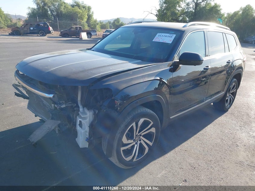 VIN 1V2TR2CA4MC517064 2021 VOLKSWAGEN ATLAS 3.6L V6 SEL PREMIUM