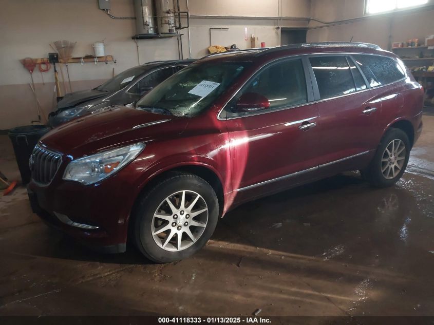 VIN 5GAKVBKD8FJ384359 2015 Buick Enclave, Leather no.2