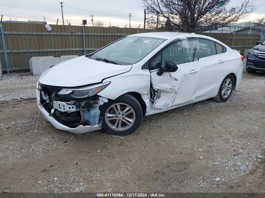 2016 CHEVROLET CRUZE VIN: 1G1BE5SM4G7249662