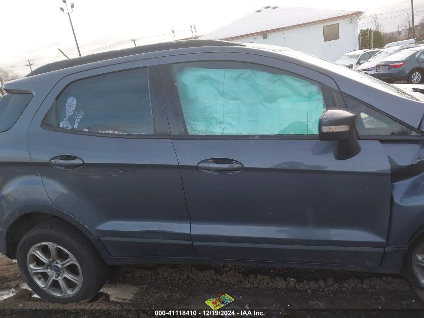 2019 Ford Ecosport Se VIN: MAJ6S3GL1KC250540 Lot: 41118410