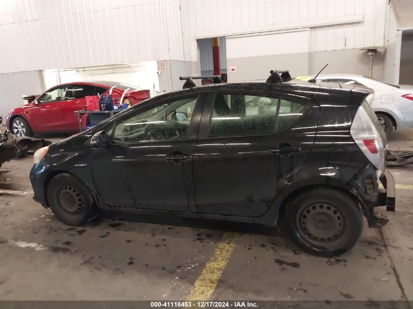 2014 Toyota Prius C Two VIN: JTDKDTB36E1059612 Lot: 41118453