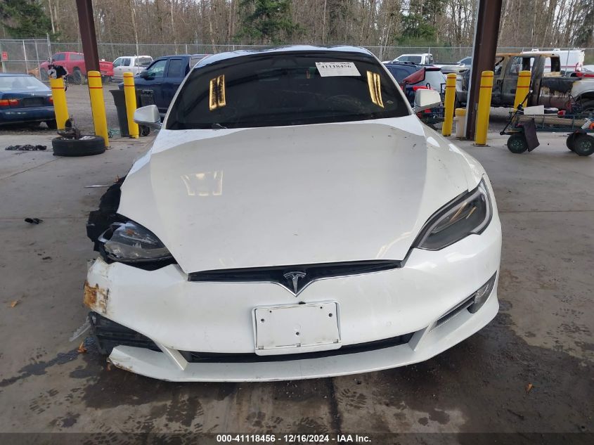 2019 Tesla Model S 100D/Long Range/P100D/Performance VIN: 5YJSA1E4XKF348688 Lot: 41118456