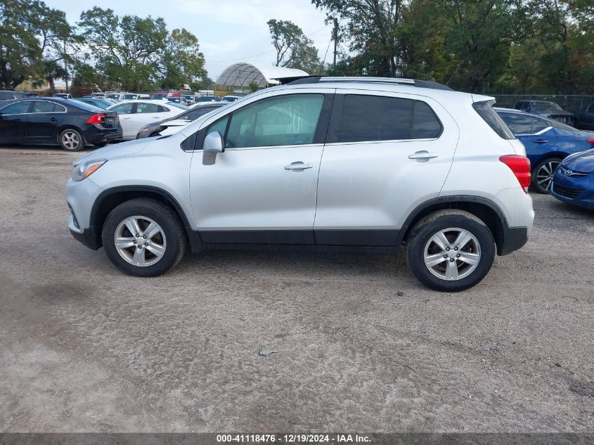 2017 Chevrolet Trax Lt VIN: KL7CJPSBXHB241286 Lot: 41118476