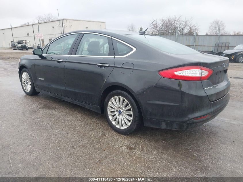 VIN 3FA6P0LU4ER192797 2014 FORD FUSION HYBRID no.3