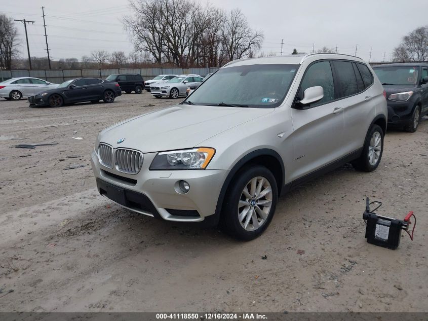 VIN 5UXWX9C53E0D32380 2014 BMW X3 no.2