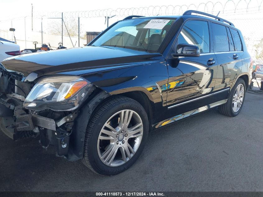 VIN WDCGG5HBXFG401661 2015 Mercedes-Benz GLK 350 no.2