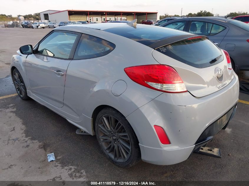 VIN KMHTC6AD3DU129854 2013 HYUNDAI VELOSTER no.3