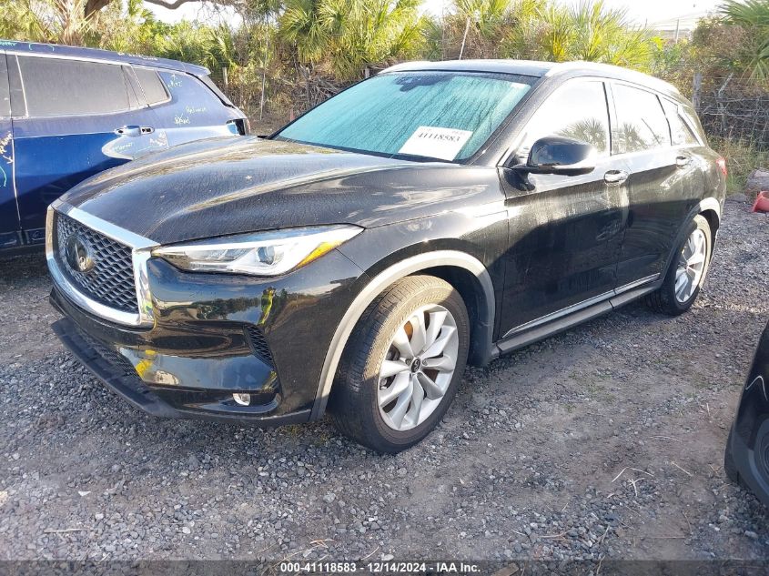 VIN 3PCAJ5M11KF127507 2019 INFINITI QX50 no.2