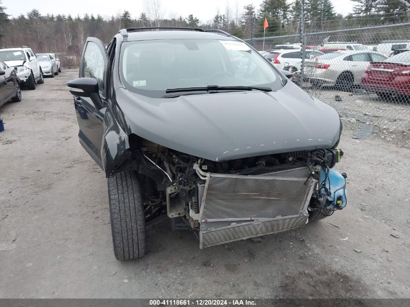 2018 Ford Ecosport Ses VIN: MAJ6P1CLXJC182068 Lot: 41118661