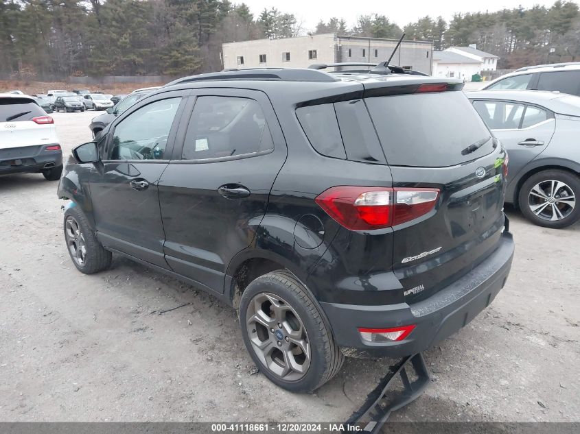 2018 Ford Ecosport Ses VIN: MAJ6P1CLXJC182068 Lot: 41118661