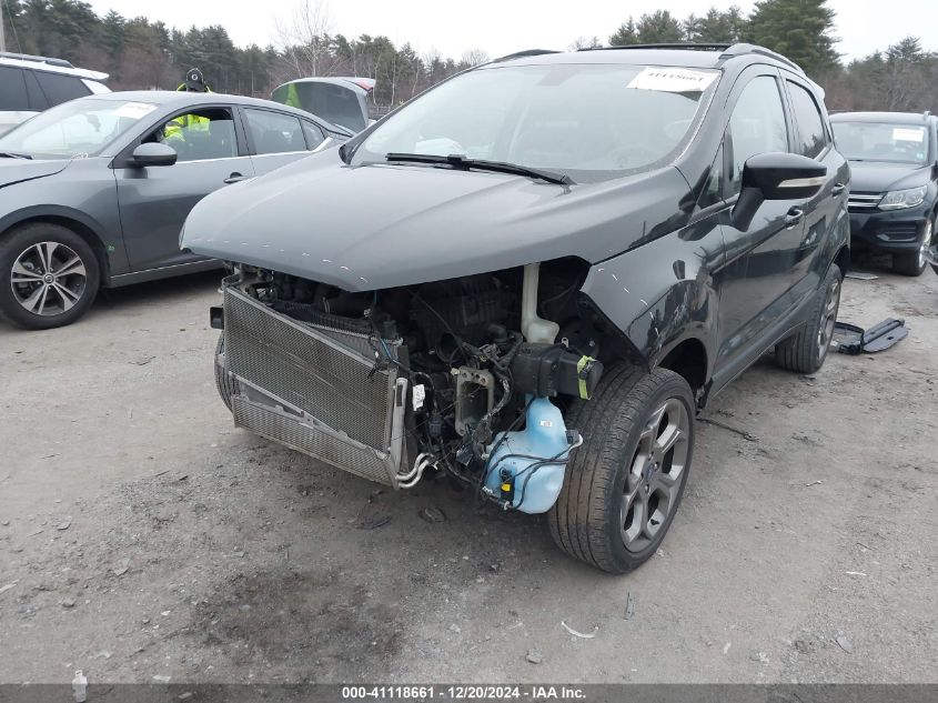 2018 Ford Ecosport Ses VIN: MAJ6P1CLXJC182068 Lot: 41118661