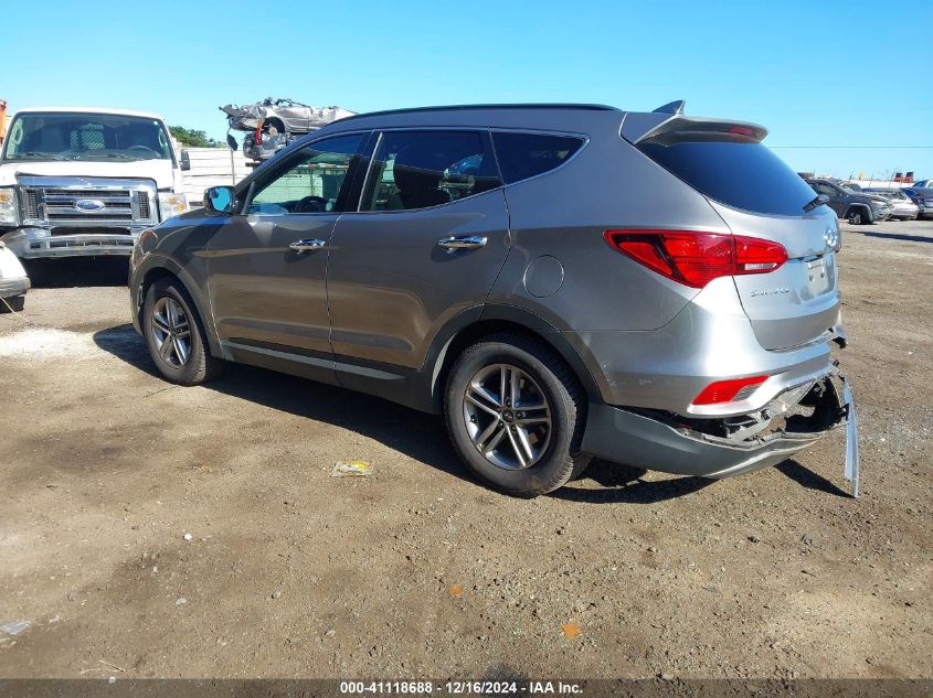 VIN 5NMZU3LB6JH055628 2018 Hyundai Santa Fe, Sport... no.3