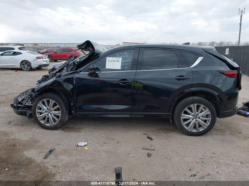 2022 Mazda Cx-5 2.5 Turbo Signature VIN: JM3KFBXY1N0618960 Lot: 41118798