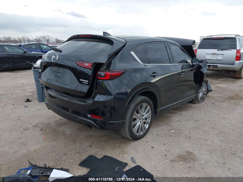 2022 Mazda Cx-5 2.5 Turbo Signature VIN: JM3KFBXY1N0618960 Lot: 41118798