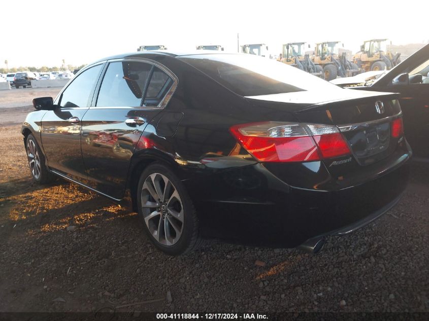 VIN 1HGCR2F55EA254355 2014 Honda Accord, Sport no.3