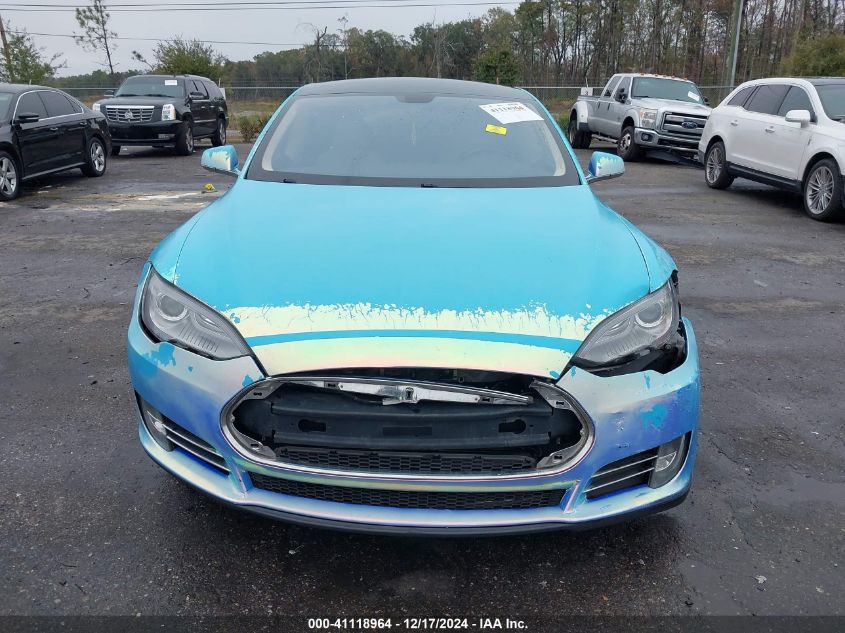 2013 Tesla Model S VIN: 5YJSA1CN4DFP07726 Lot: 41118964