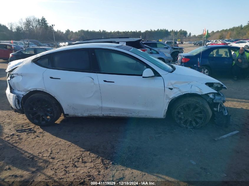 2020 Tesla Model Y Long Range Dual Motor All-Wheel Drive VIN: 5YJYGDEE5LF033298 Lot: 41119029