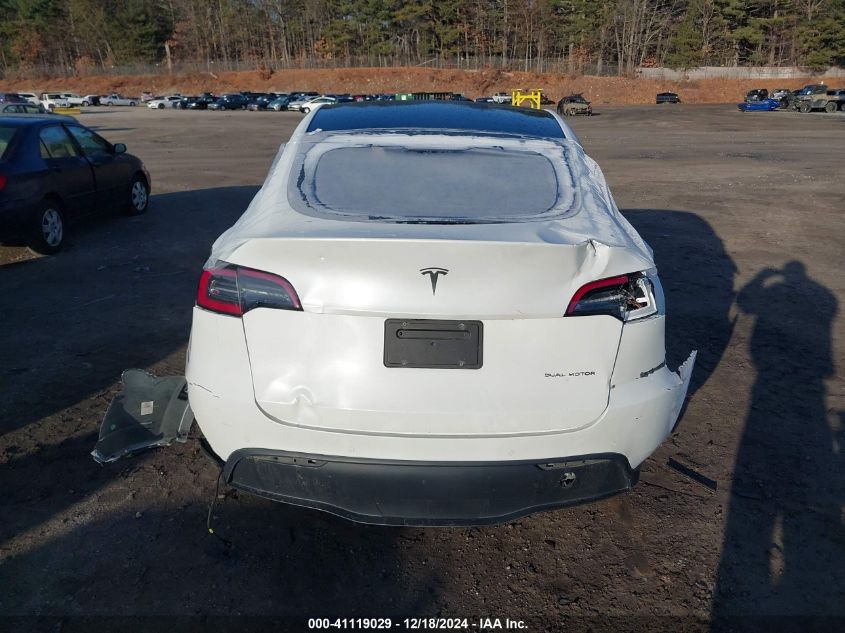 2020 Tesla Model Y Long Range Dual Motor All-Wheel Drive VIN: 5YJYGDEE5LF033298 Lot: 41119029