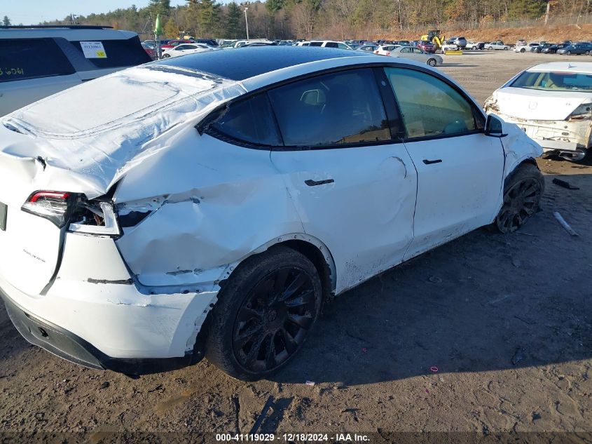 2020 Tesla Model Y Long Range Dual Motor All-Wheel Drive VIN: 5YJYGDEE5LF033298 Lot: 41119029