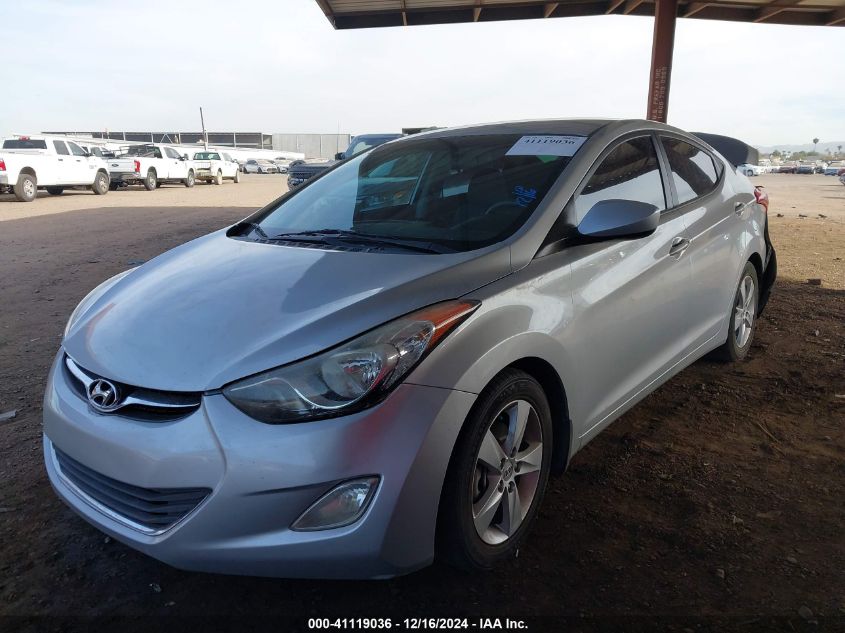 VIN 5NPDH4AE9DH303508 2013 Hyundai Elantra, Gls no.2