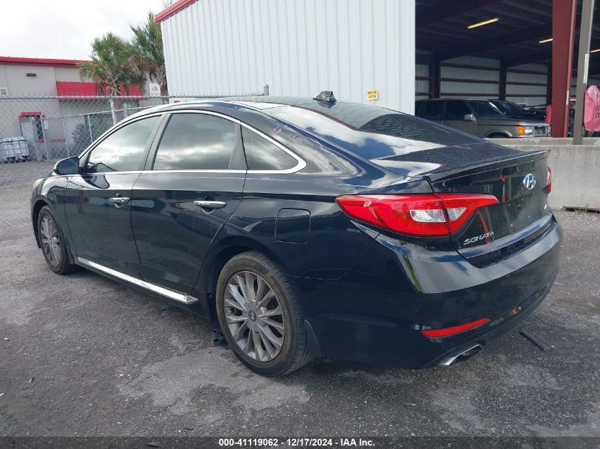 2015 HYUNDAI SONATA LIMITED - 5NPE34AF3FH184384