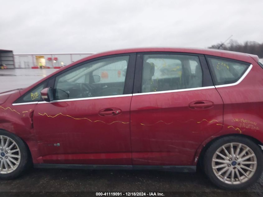 2016 Ford C-Max Hybrid Sel VIN: 1FADP5BU0GL109681 Lot: 41119091