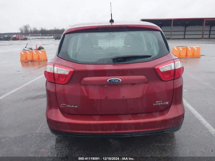 2016 Ford C-Max Hybrid Sel VIN: 1FADP5BU0GL109681 Lot: 41119091