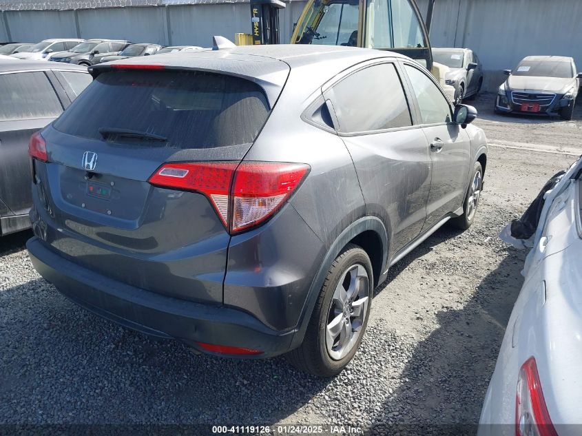 VIN 3CZRU5H5XHM708297 2017 Honda HR-V, EX no.4