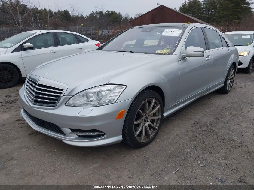 VIN WDDNG9EBXDA502259 2013 Mercedes-Benz S 550, 4Matic no.2