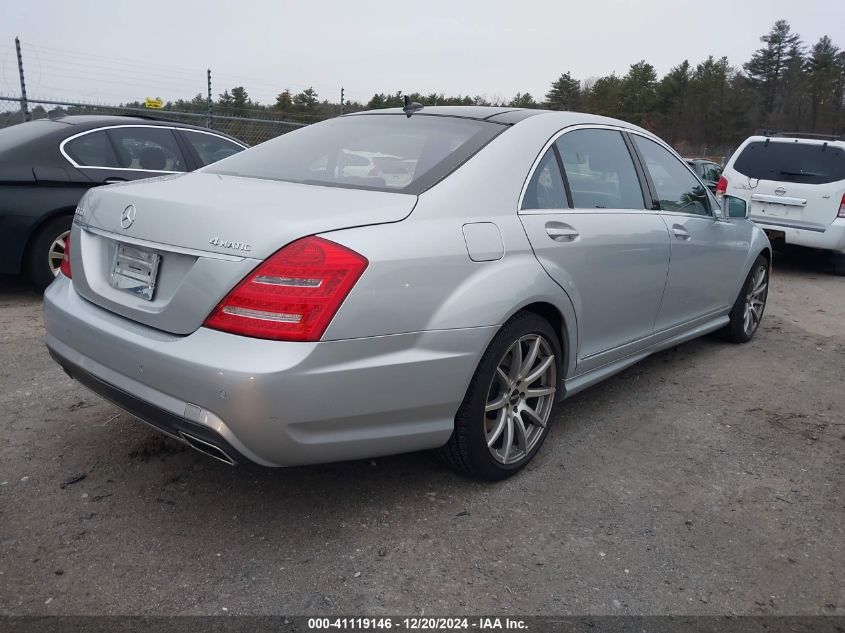 VIN WDDNG9EBXDA502259 2013 Mercedes-Benz S 550, 4Matic no.4